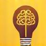 Icona stilizzata di un cervello che rappresenta l'innovazione.